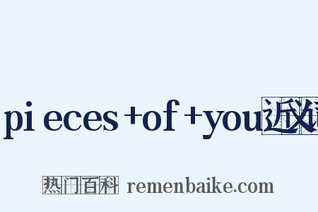 pieces+of+you近义词是什么意思的图片